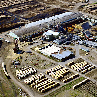 Boise Cascade studmill and plywood plant