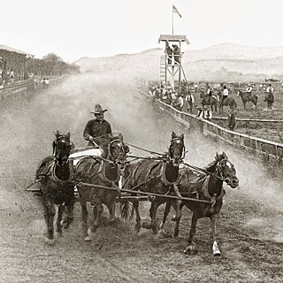 John Spain chariot race restoration