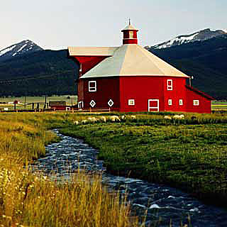 Red Barn - Wallowa Valley