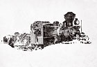 Snowbound Locomotive
