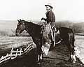 John Spain horseback