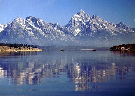 Teton Mountain Reflection