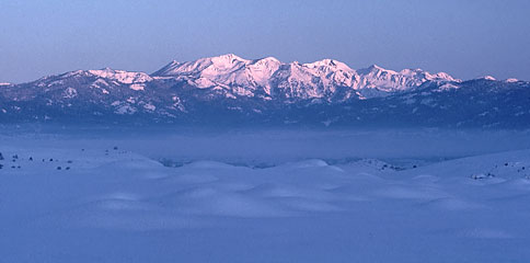 Teton Mountain Reflection